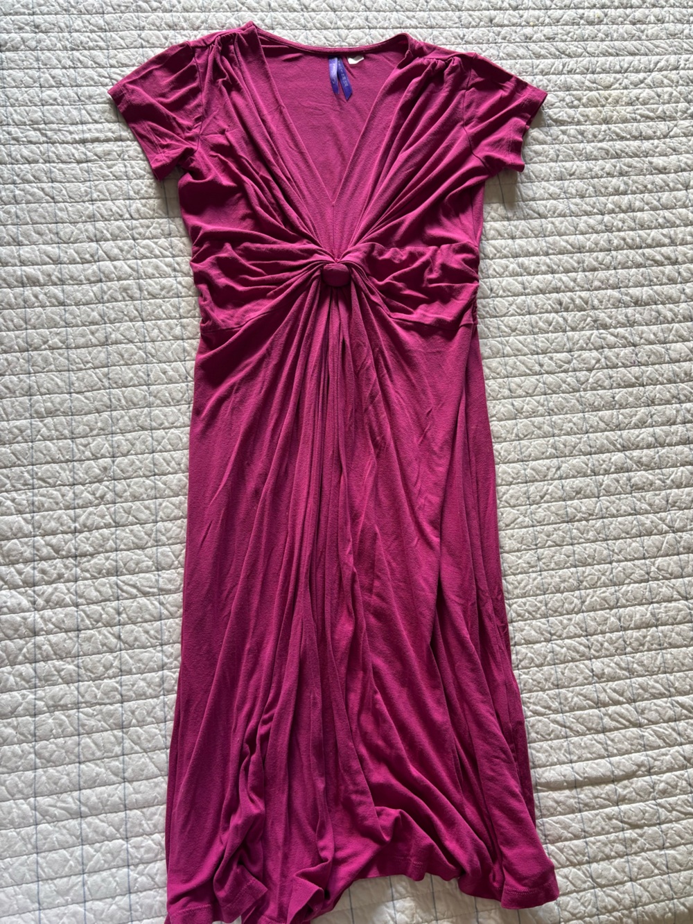 Seraphine Jolene Knot front Maternity Dress